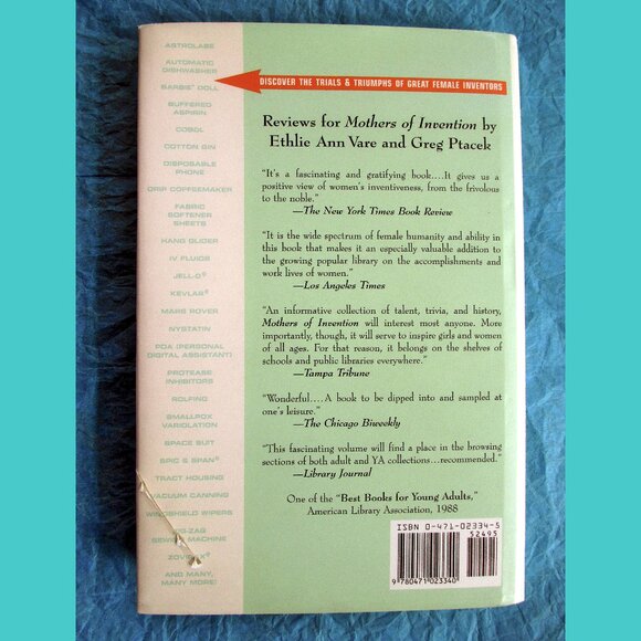 Book - Patently Female: From AZT to TV Dinners, Stories of Women Inventors... - Picture 15 of 15